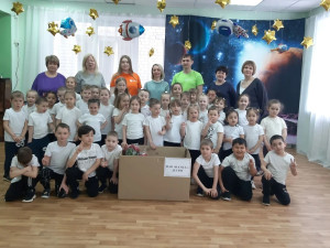 «Космический» праздник для самых маленьких